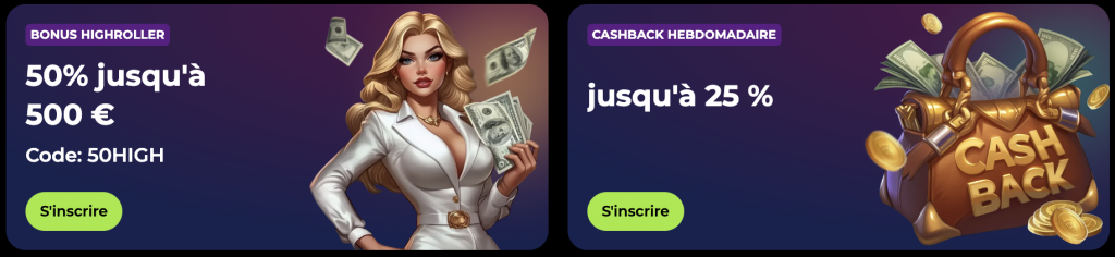 Offres et Récompenses Exceptionnelles SpinMama